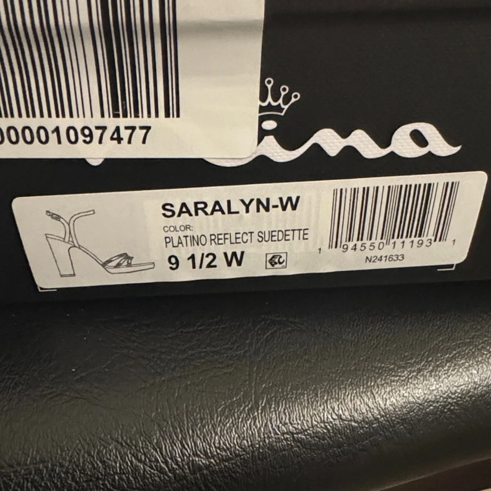 Nina🔥 Women's Saralyn Platform Block Heel Evening Sandals BRAND NEW IN BOX🔥